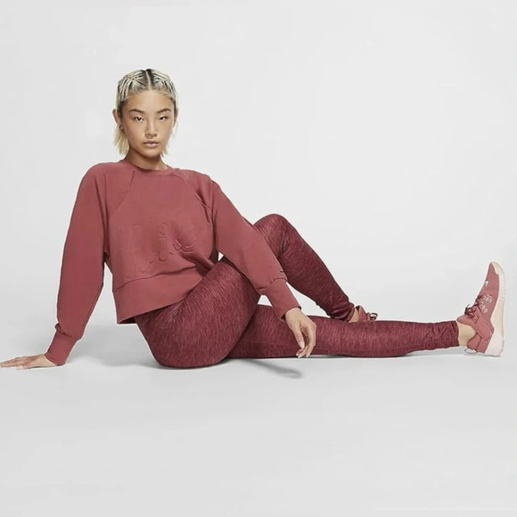 Nike | Dri Fit | Get Fit Fleece Training Crew Neck Sweatshirt - Picture 3 of 7